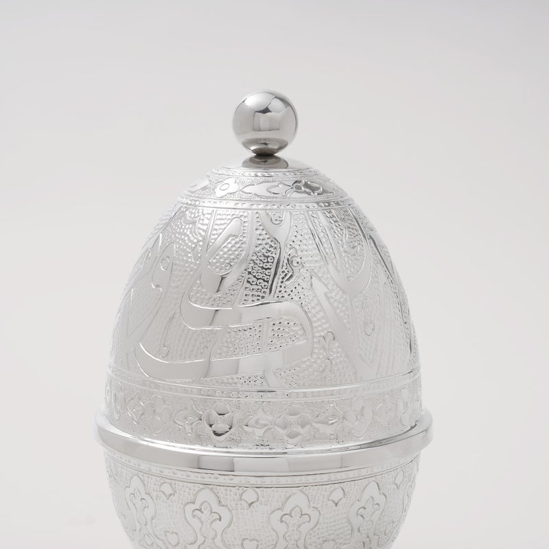 La Mesa وعاء تقديم الطعام على شكل بيضة - فضي - Image 2